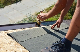 Underlayment Installation 276 x 180 1 - Gomez Roofing California | Hire Us